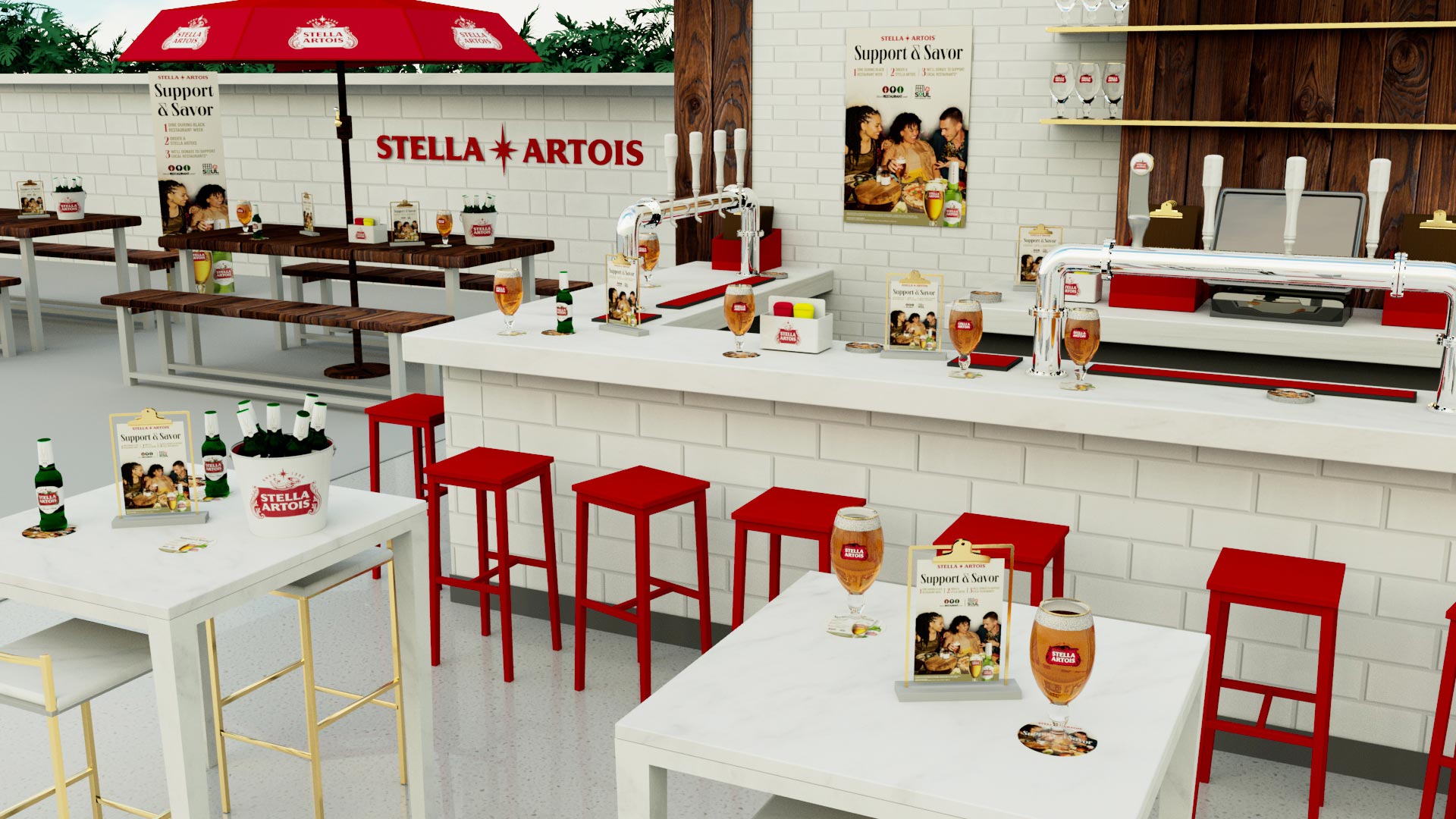 Stella On-Premise 3D Design Render After
